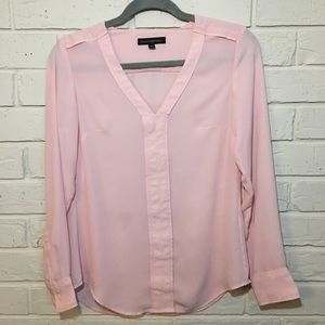 Banana Republic pink blouse NWOT